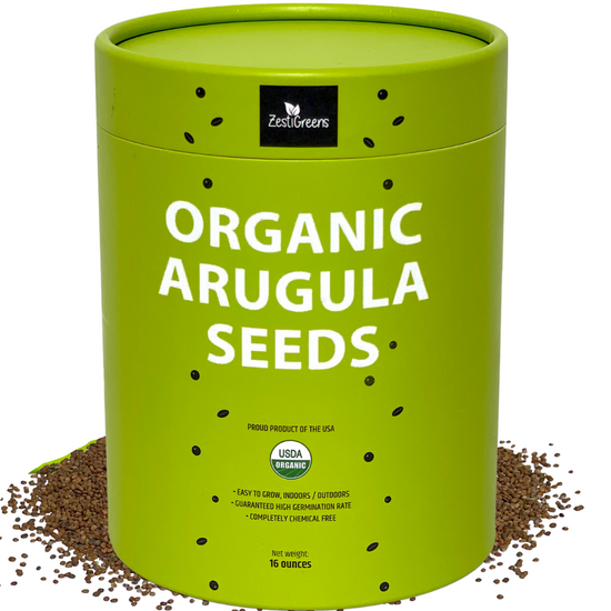 Organic Arugula Microgreens Seeds