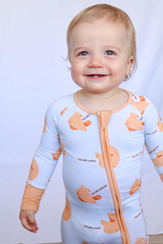 Fortune Cookie Romper Baby